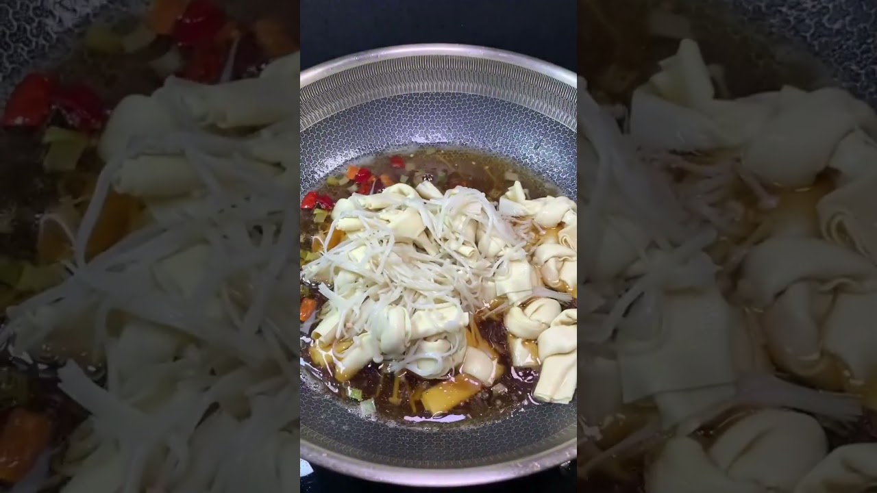 🌶️🧄Spicy Braised Tofu Skin Rolls | Vegan Sichuan-Style Delight 