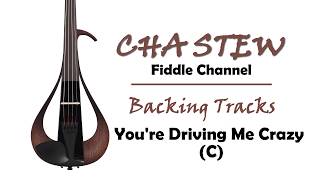 Youre Driving Me Crazy :: Key C :: 210bpm :: Gypsy Jazz & Blues Violin Backing Tracks - Playback