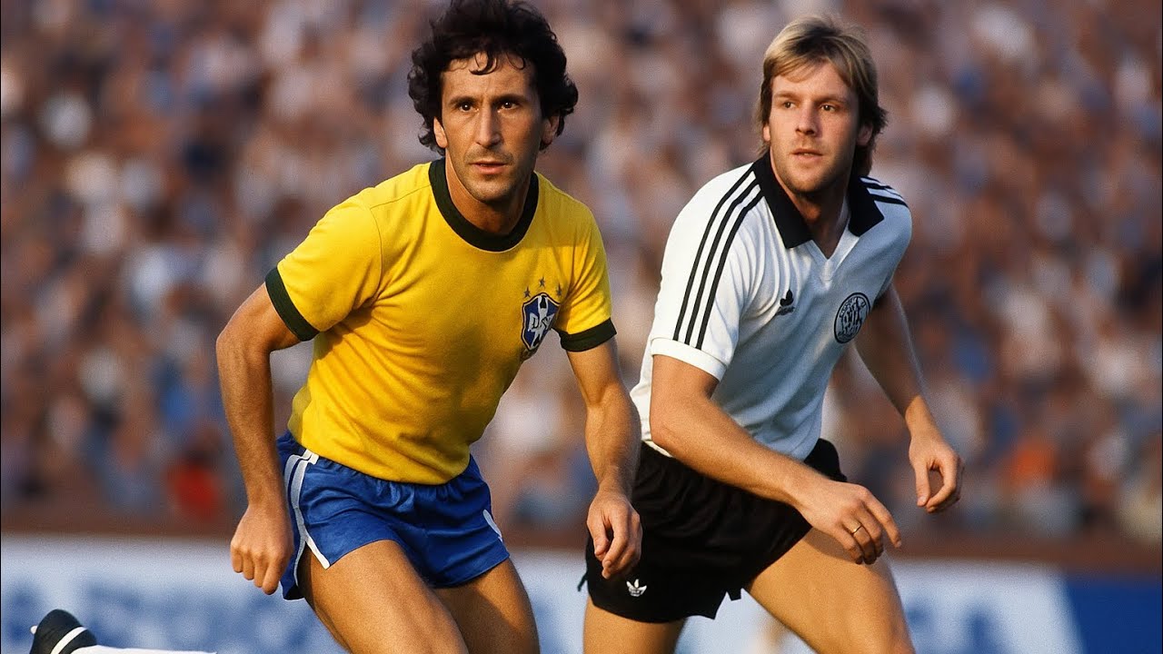 Alemanha 1 - 2 Brasil - Amistoso 1981
