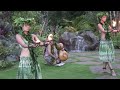 Hawaiian luau kalamaku show