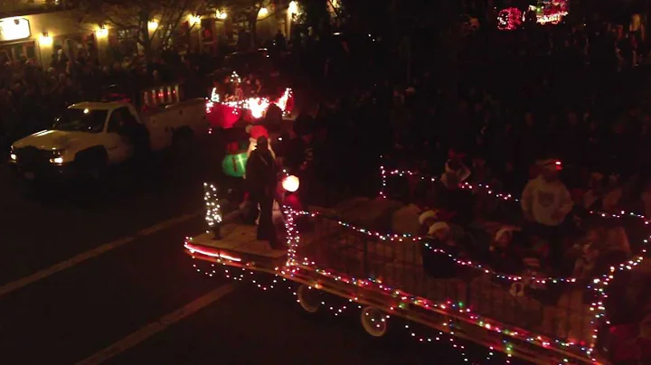 16th Annual Calistoga Lighted Tractor Parade 2011