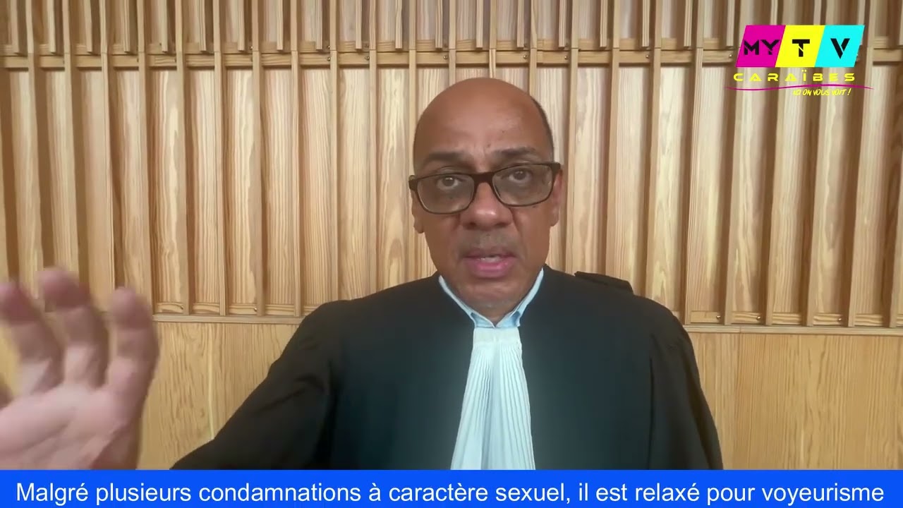 Malgré plusieurs condamnations à caractère sexuelles, il est relaxé pour voyeurisme