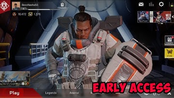 GAMEPLAY 1 APEX LEGEND EARLY ACCESS || APEX LEGEND MOBILE