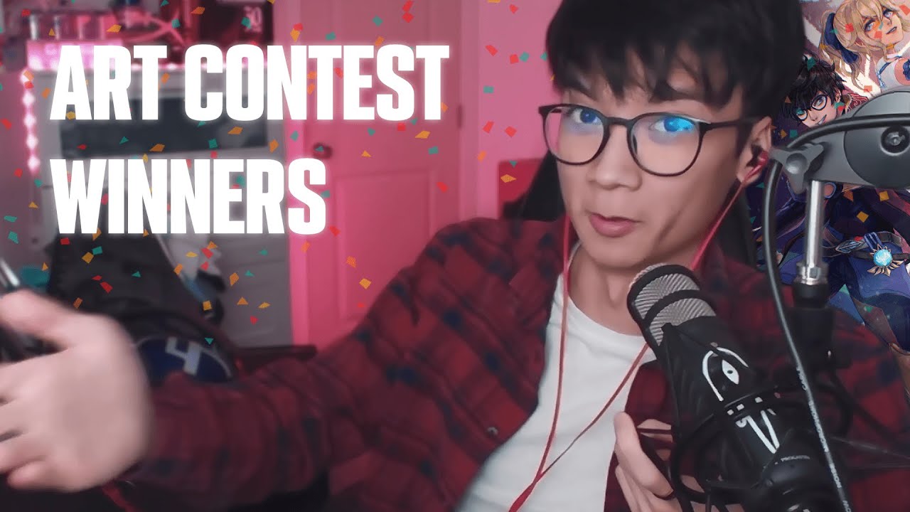 I held my FIRST ART CONTEST EVER - YouTube