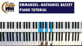 Piano Tutorial Emmanuel By Nathaniel Bassey