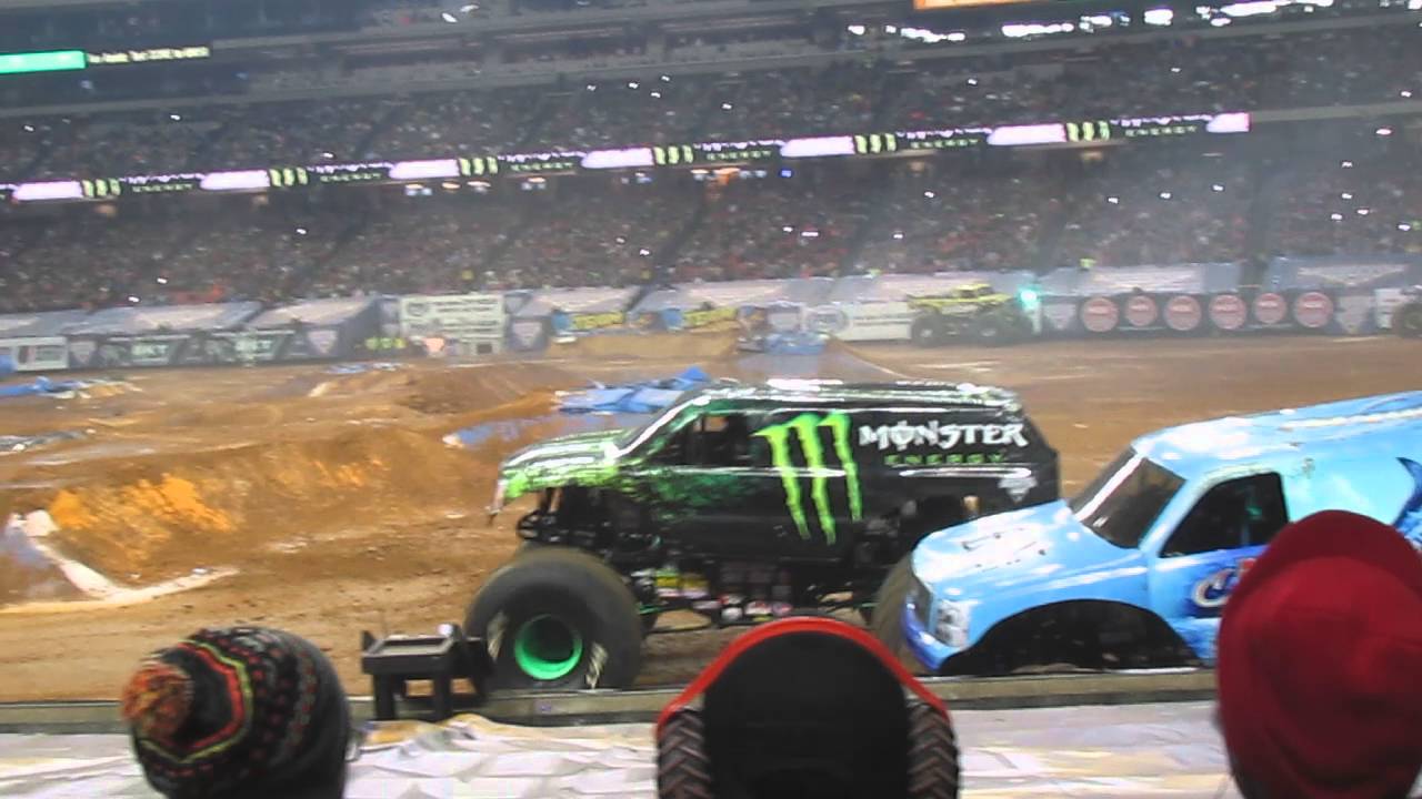 2015 Atlanta Monster Jam Freestyle: Monster Energy