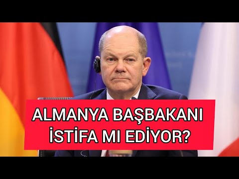 ALMANYA ŞANSÖLYESİ OLAF SCHOLZ İSTİFA MI EDİYOR?