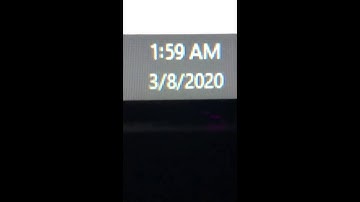 🕒⏰⏱🕰🌷Daylight Savings time spring ahead automatic computer clock change 3/8/2020🌷🕰⏱⏰🕒