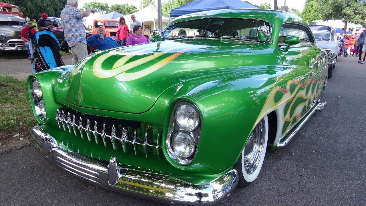 1951 Mercury Lead Sled Showstopper in Gorgeous Synergy Green at