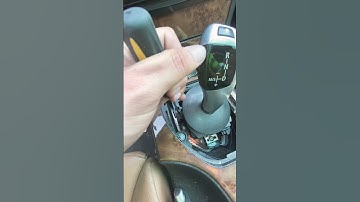 How to get a 2008-2009 BMW 535i into neutral