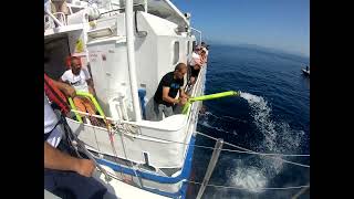 Su Alan Gemideki 76 Kişi Kurtarıldı - Yolcu Gemisi Denizde Mahsur Kaldı - Aydında Yaşam