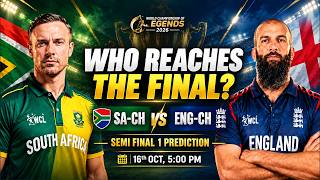 WCL 2026 1st Semi Final PREDICTION, WHO WILL WIN South Africa Champions vs England Champions 🔥