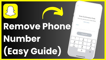 How to Remove Your Phone Number From Snapchat !