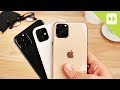 iPhone 11, iPhone 11 Max and iPhone XR dummy handsets caught on camera