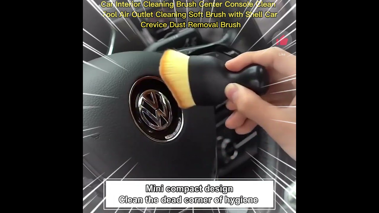 Car Interior Cleaning Brush Center Console Clean Tool Air Outlet