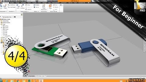 Autodesk Inventor # 03 # USB Drive 4/4 😍 😘