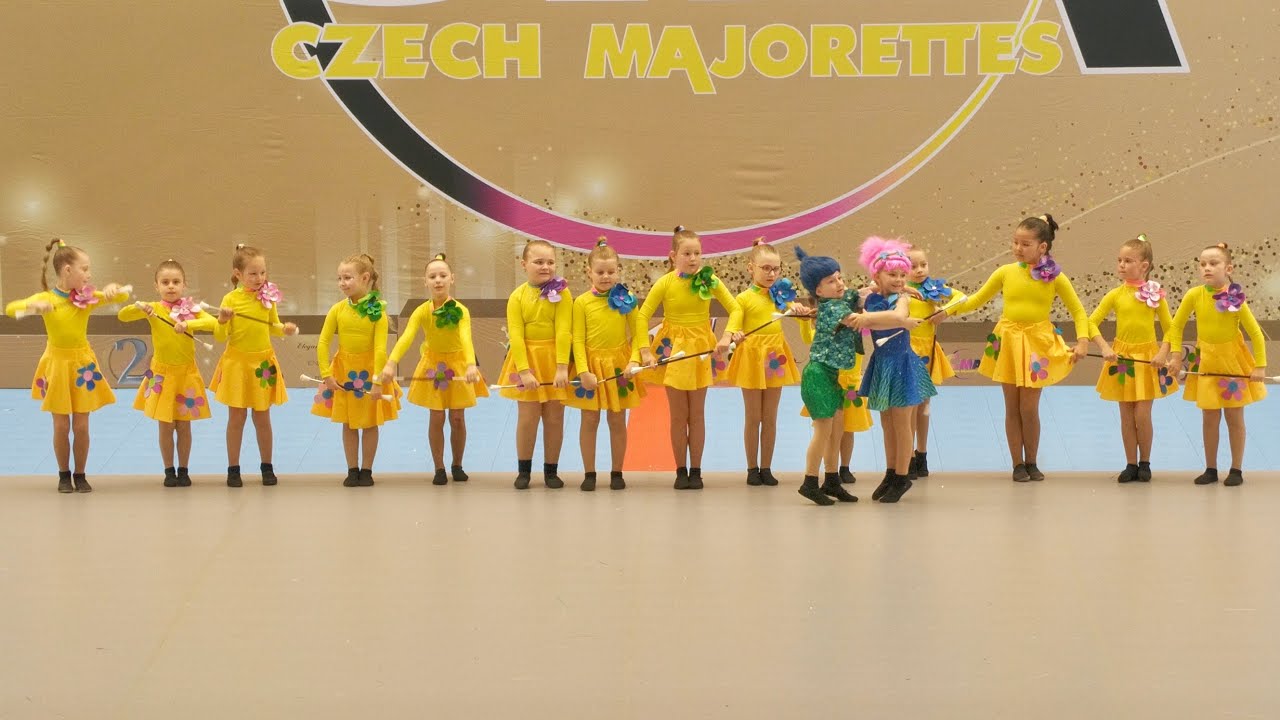 Majorettes *ADL Česka Lípa* - BATON cadet podio ,Mažoretky - Hradec Králové 2025