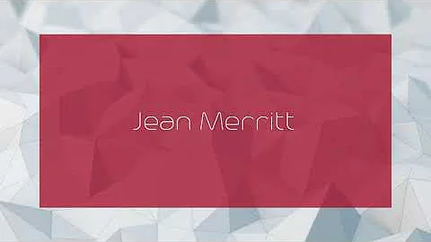 Jean Merritt - appearance