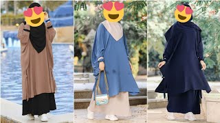 أجمل موديلات اللباس الشرعي الإسلامي 2021 / ملابس محجبات / عبايات إسلامية