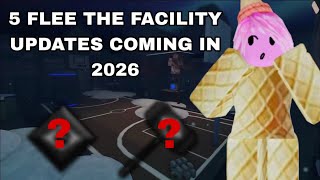 5 UPDATES COMING INTO FLEE THE FACILITY ROBLOX!