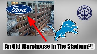The Stadium With A 1920s Warehouse Inside  Ford Field