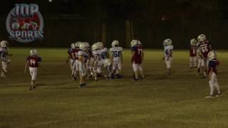 Our Lady of Mercy Bluejays vs Saint Aloysius Crusaders 3rd Grade Football 2016