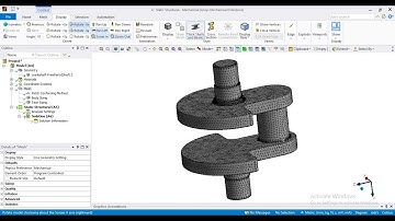 Tetra Mesh in ANSYS Workbench | Ansys Tetrahedron Method