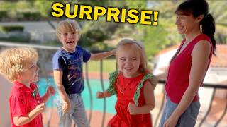 SURPRISING OUR KIDS WITH OUR NEW HOUSE!