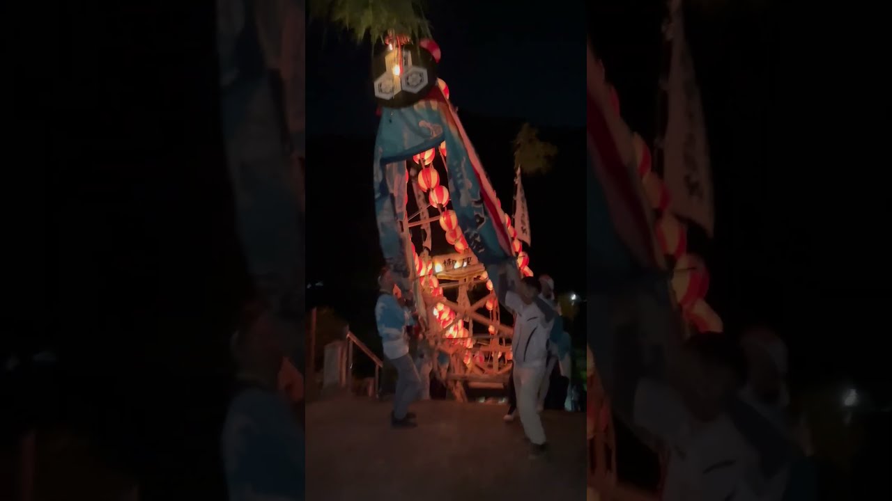 【御座船神事】海のない町で、受け継がれる船神事。
