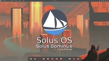 Solus OS - with Solus Dominus Icon Theme