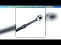 MacWork 12in and 38in Drive Dual Head Ratchet Handle with Hammer Function Telescopic Extendable