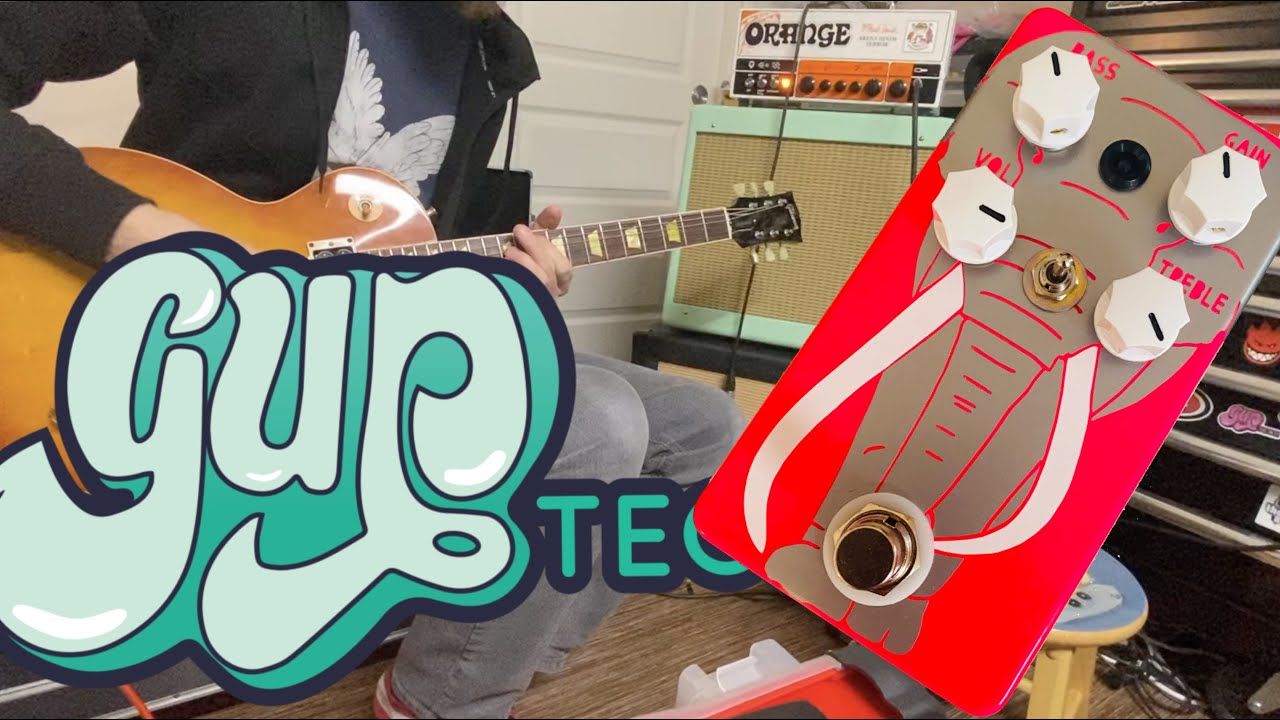 GUP Tech - MajesTim OD Boost - High Gain demo