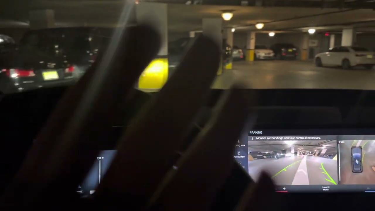 BMW IX Parking Assistance Professional for the 2nd floor of my garage.