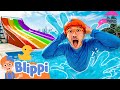 Sink or float adventure with blippi in milan   educationals for kids