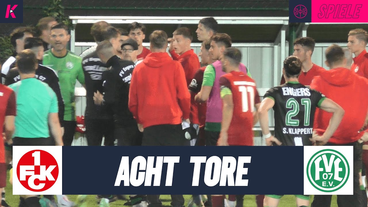 Spektakel beim FCK-Nachwuchs! Traumtore & Platzverweis | FC Kaiserslautern U21 – FV Engers 07