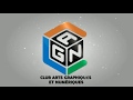 Animation du logo club agn  arts graphiques et numriques