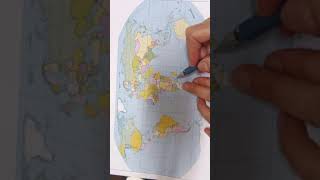 كل ما يتعلق بخريطة العالم السياسية الفصل الدراسي الاول - توجيهي ٢٠٢١