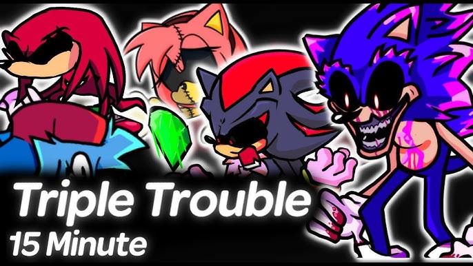 SONIC.EXE ! {TRIPLE TROUBLE} NOVO SUNKY.MPEG, FURNACE, STARVED EGGMAN NO  AFFNFRP: REVAMPED! FNF 