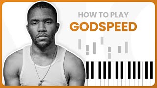 Video thumbnail of "How To Play Godspeed By Frank Ocean On Piano - Piano Tutorial (Part 1)"