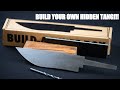 The HUNTER RECURVE Build-A-Knife-Box!!!