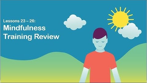 RO DBT - Lessons 23 to 26 - Mindfulness Review