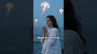 A Calming Prayer Beneath Jellyfish Lanterns