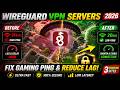 ⚡ WireGuard VPN Free Servers 2026 | Fix PUBG Ping &amp; Reduce Lag (android &amp; iphone)