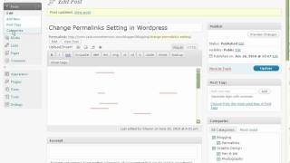 Add and Edit Categories in Wordpress