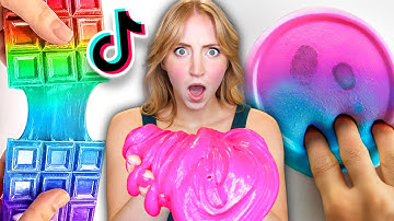 Can I Recreate These Viral Slime Challenges?