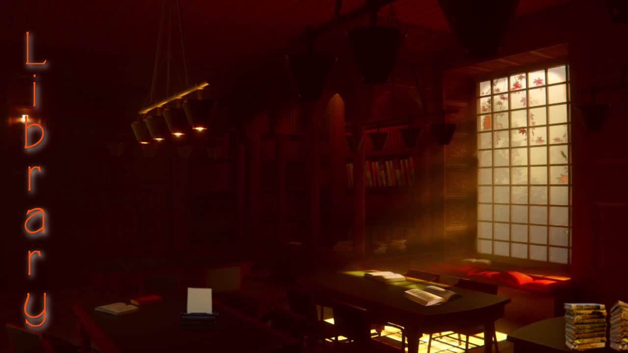 Asmr Library Study COSY LIBRARY AMBIENCE ๐๐ ASMR Library Sounds for Studying, Relaxation ...