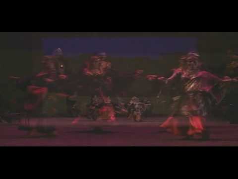 Ghawazee Egyptian style dance, part 1 (La Danse Or...