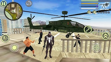 Venom Spider Rope Hero Vice Town #4 - Android Gameplay