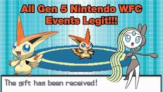 How to Get EVERY WI-FI EVENT in Generation 5 LEGIT!!! (Black, White, Black 2, White 2)