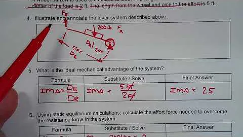 Simple Machines: Practice Problems - Part 1